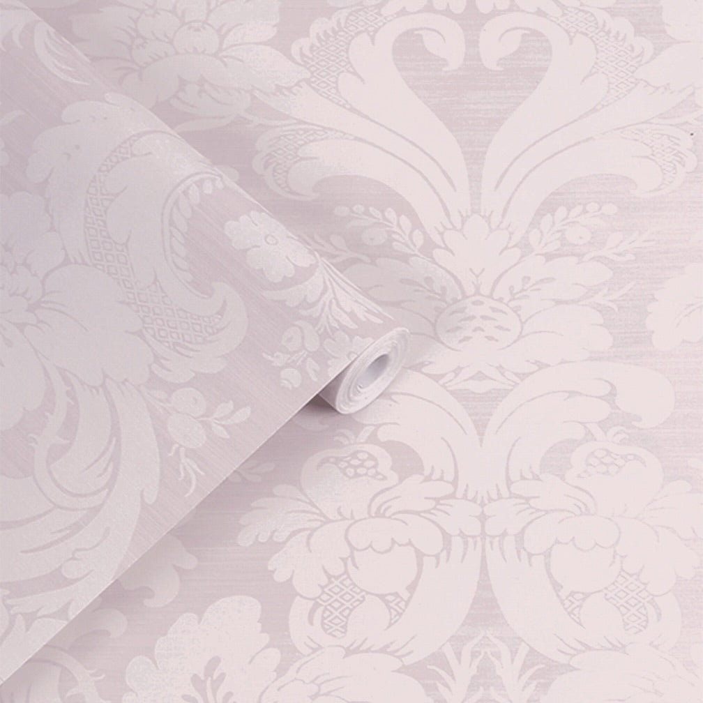 Laura Ashley Martigues Sugared Violet Wallpaper