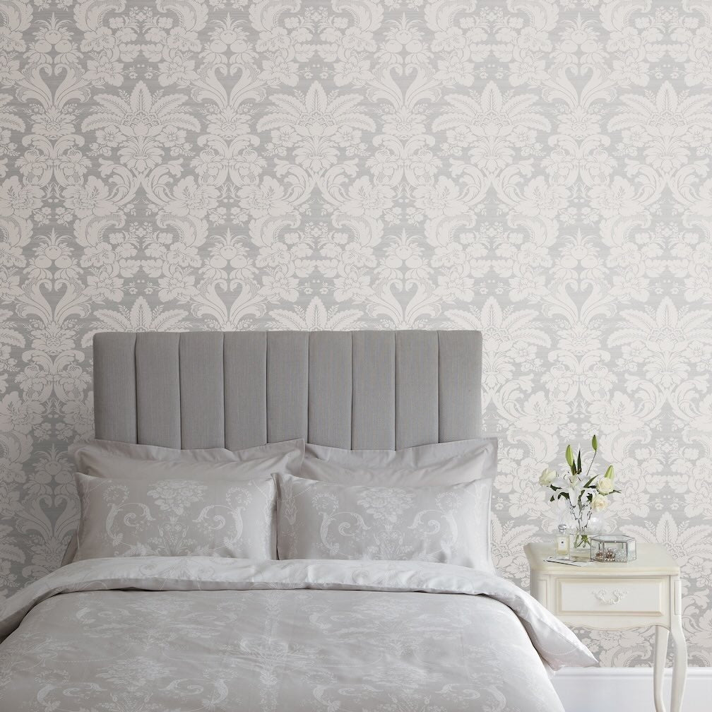 Laura Ashley Martigues Moonbeam Wallpaper