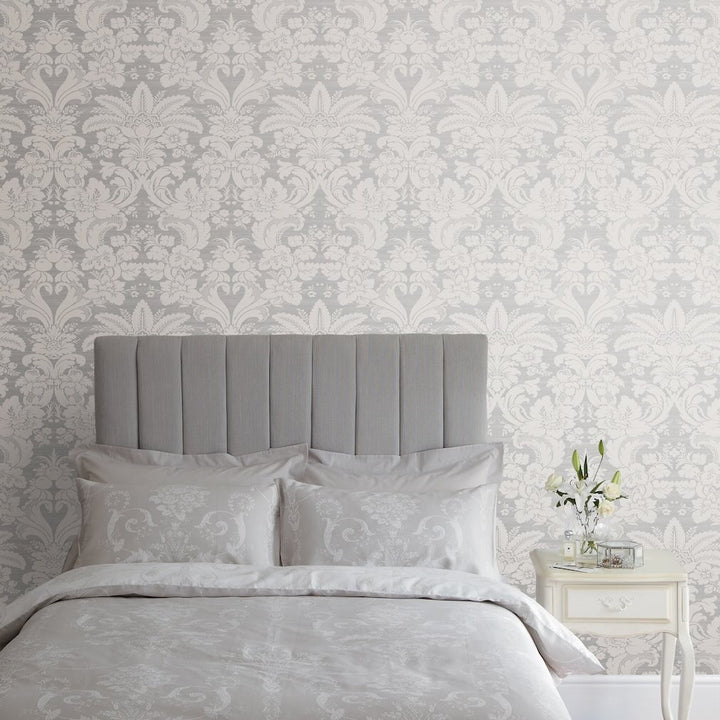 Laura Ashley Martigues Moonbeam Wallpaper