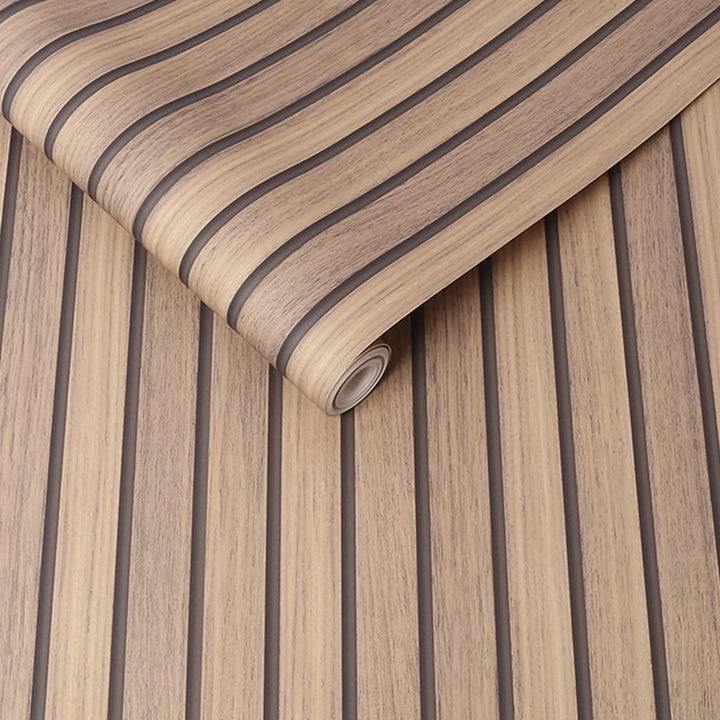 Fresco wooden slat wall Wallpaper