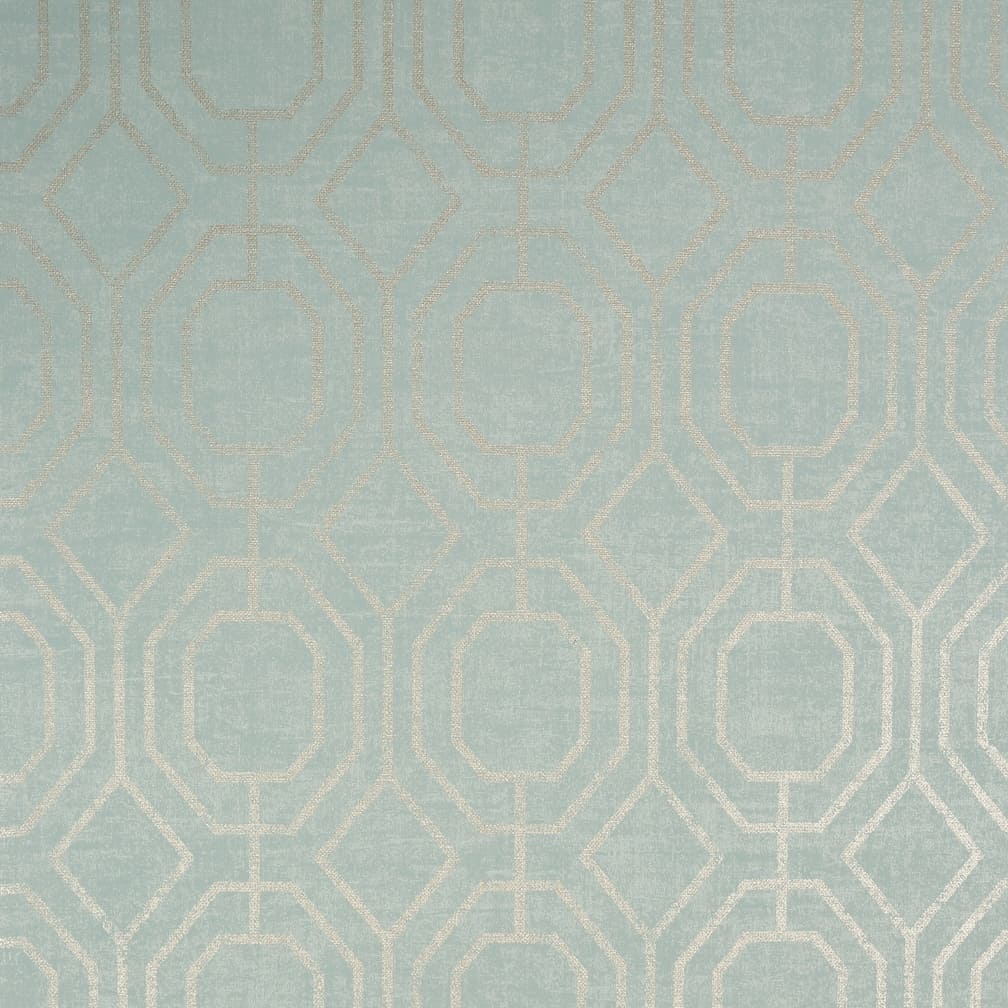 Superfresco Easy Luxe Geo Duck Egg Wallpaper