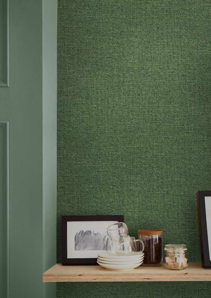 Graham & Brown Haptic Green Wallpaper
