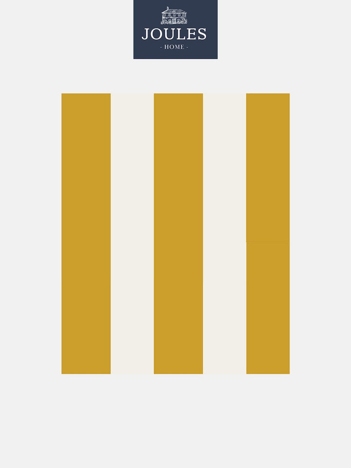 Joules Harborough Stripe Antique Gold Wallpaper