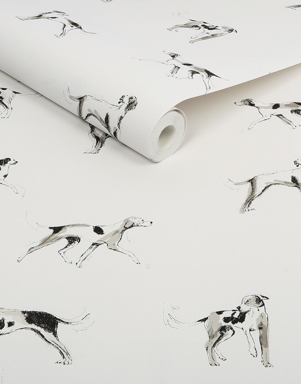 Joules Sketchy Dogs Crème Wallpaper