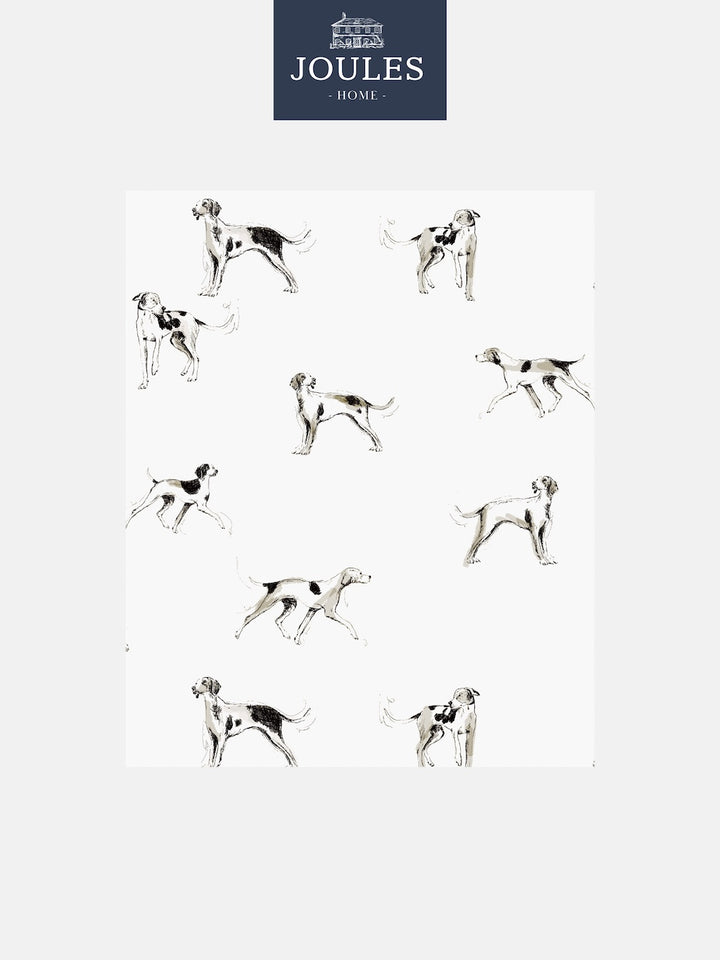 Joules Sketchy Dogs Crème Wallpaper