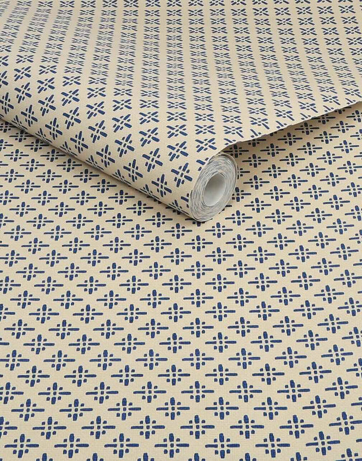 Joules Beckett Star Coast Blue Wallpaper
