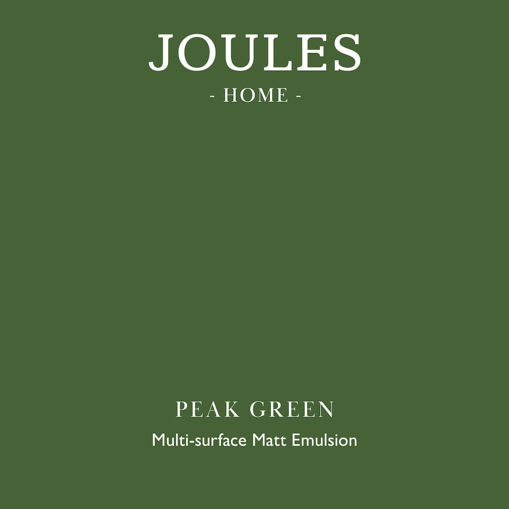 Joules Peak Green Multi Surface Matt Paint 2.5L