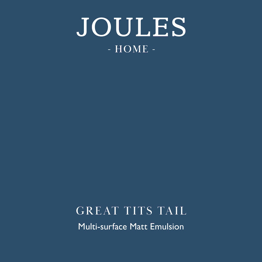 Joules Great Tits Tail Multi Surface Matt Paint 2.5L
