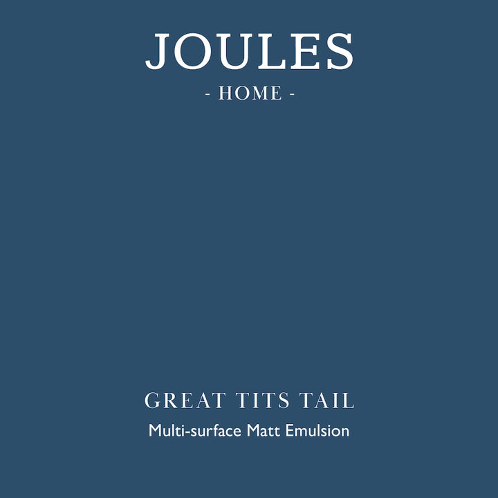 Joules Great Tits Tail Multi Surface Matt Paint 2.5L