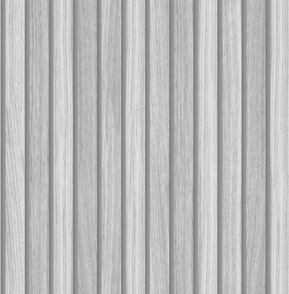 Superfresco Easy Wooden Slats Grey Wallpaper