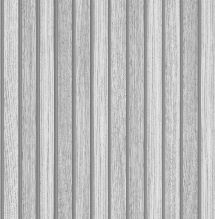 Superfresco Easy Wooden Slats Grey Wallpaper