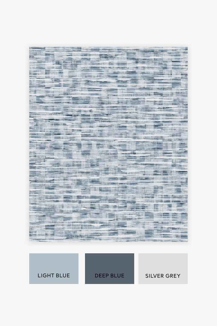 Next Watercolour Abstract Blue Wallpaper