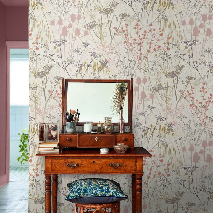 Clarissa Hulse Summer Border Shell Wallpaper