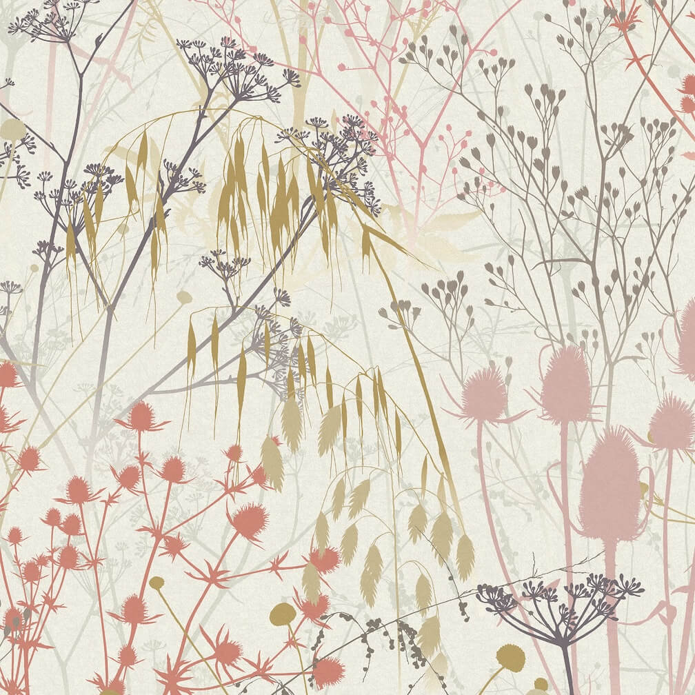 Clarissa Hulse Summer Border Shell Wallpaper