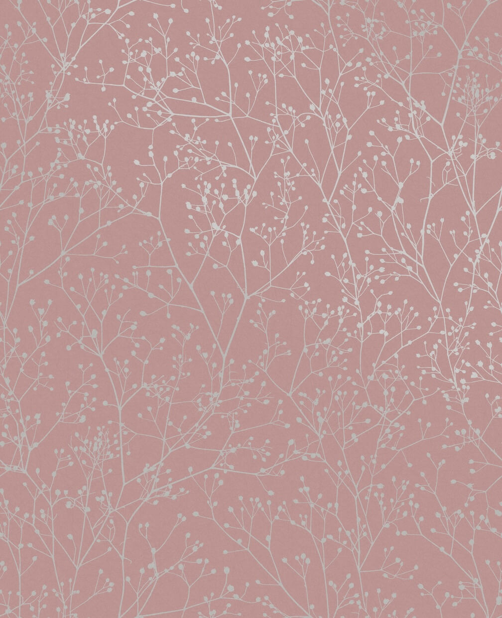Clarissa Hulse Gypsophila Shell & Rose Gold Wallpaper
