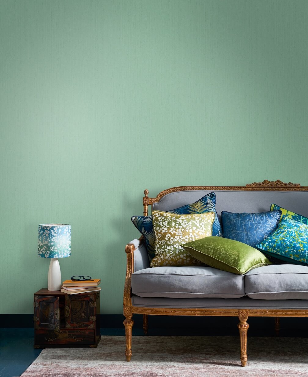 Clarissa Hulse Tisbury Verdigris Wallpaper