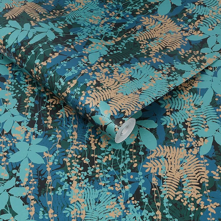 Clarissa Hulse Canopy Peacock Wallpaper
