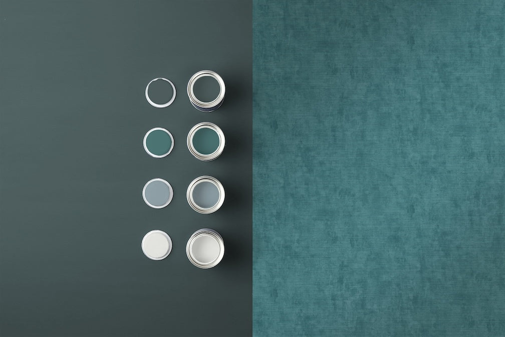 Graham & Brown Organdy Silk Teal Wallpaper