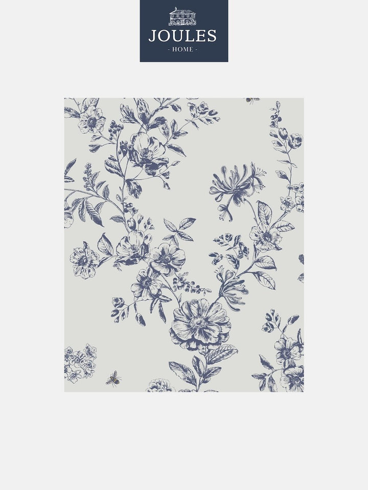 Joules Honey Floral Creme Wallpaper