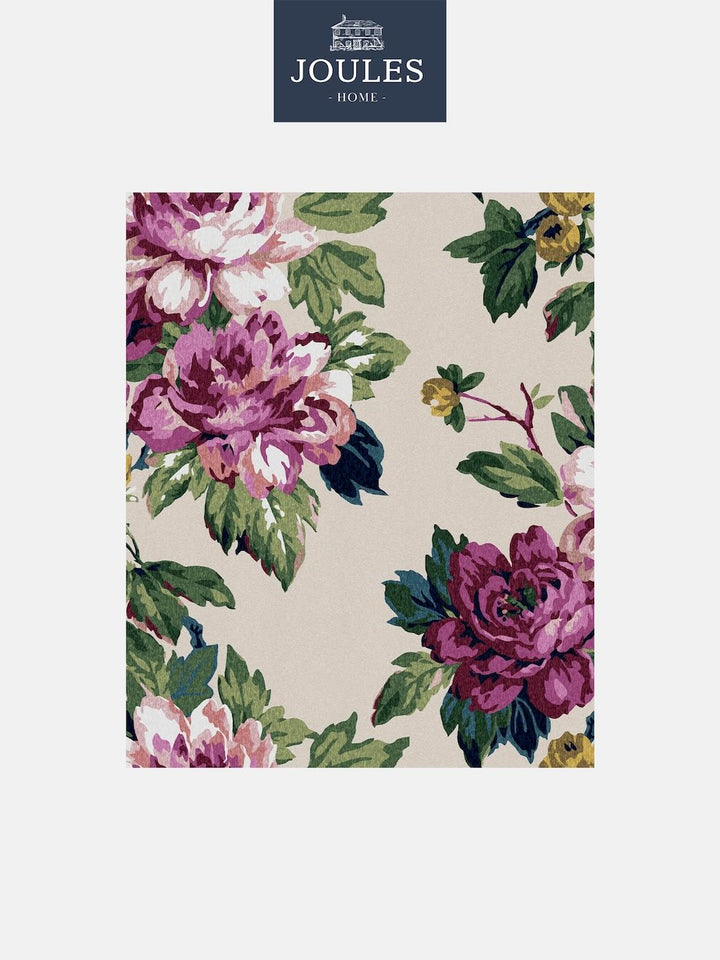 Joules Invite Floral Creme Wallpaper