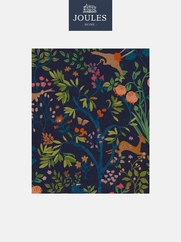 Joules Enchanted Woodland Navy wallpaper