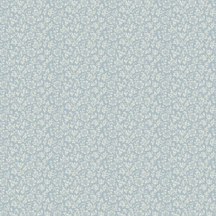 Laura Ashley Sweet Alyssum Pale Seaspray Blue Wallpaper