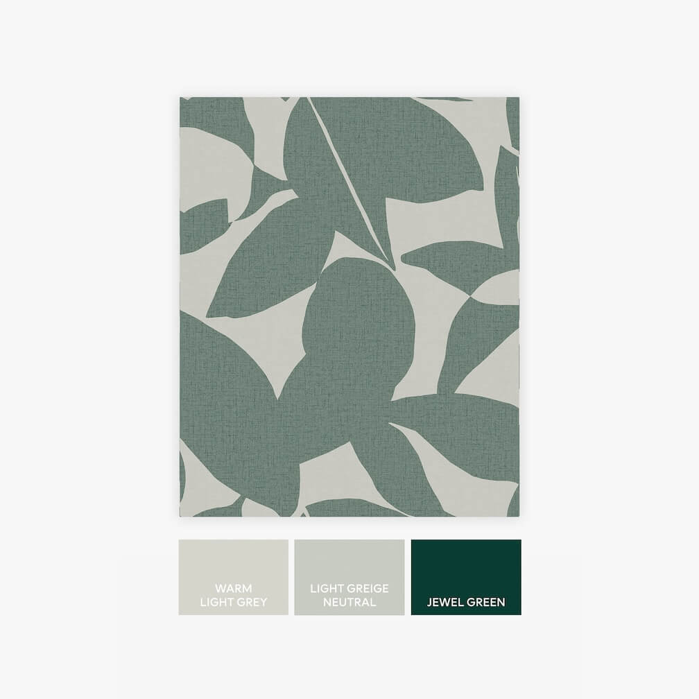 Next Art & Nature Leaf Green Wallpaper