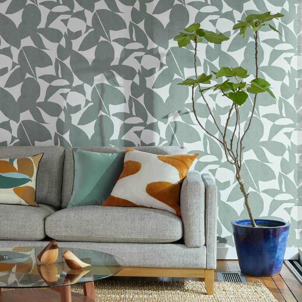 Next Art & Nature Leaf Green Wallpaper