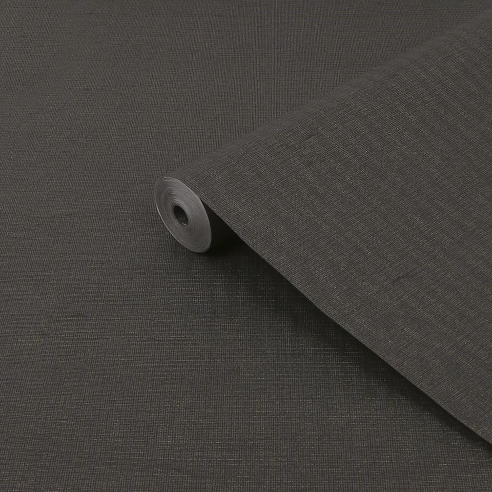 Superfresco Easy Heritage Texture Charcoal & Gold Wallpaper