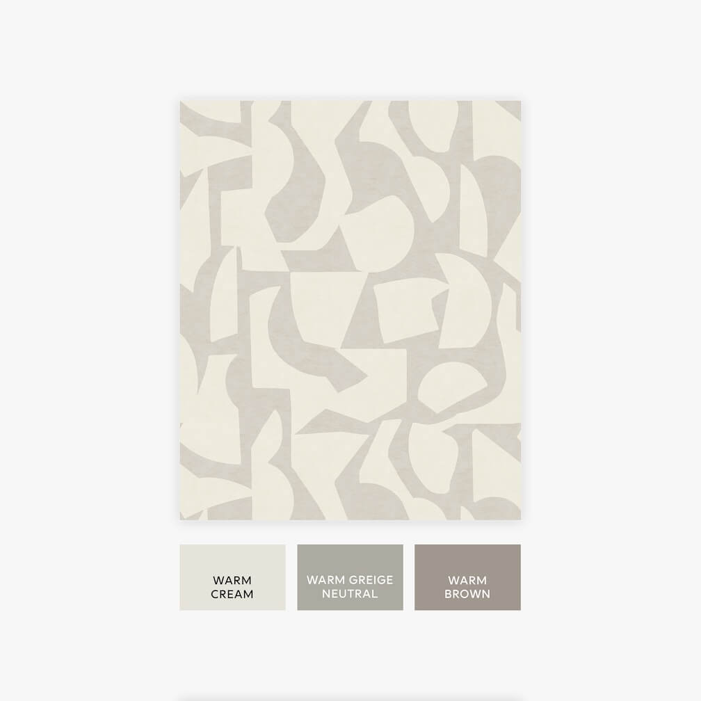Next Soft Minimal Geo Neutral Wallpaper