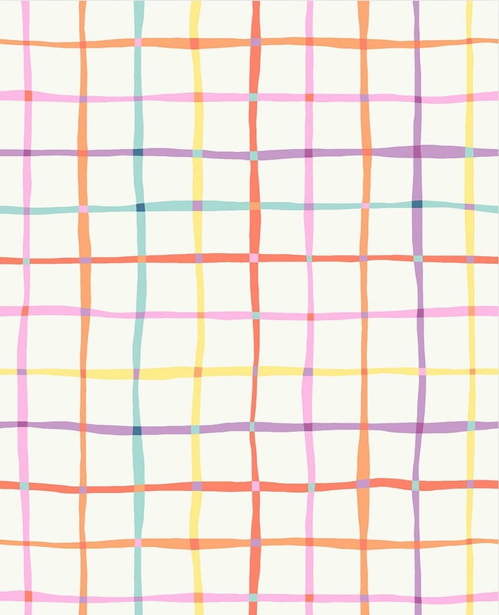 Next Rainbow Check Multi Wallpaper