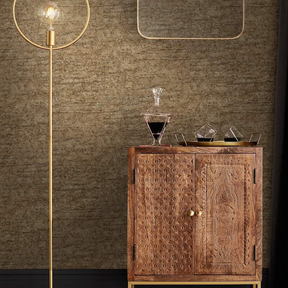 Graham & Brown Vincenzo Gold Wallpaper