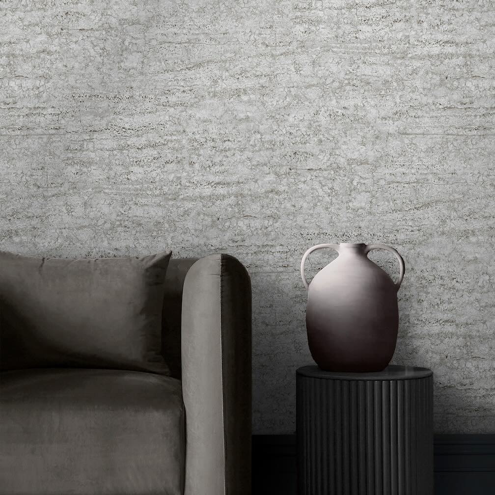Graham & Brown Vincenzo Grey Wallpaper