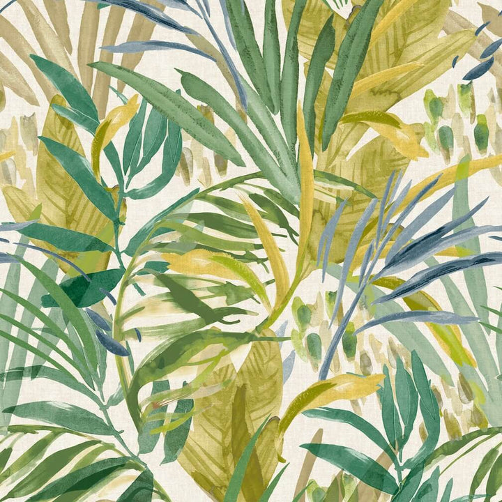 Next Wonderland Jungle Leaves Wallpaper