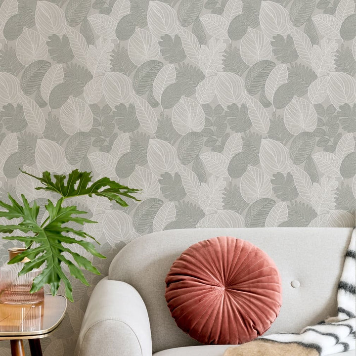 Superfresco Easy Crafted Leaves Natural Wallpaper