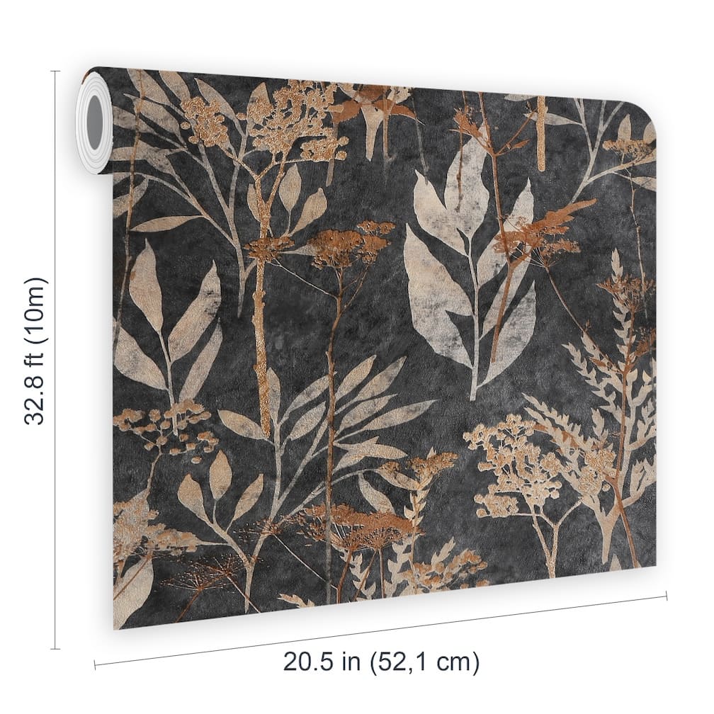 Superfresco Easy Solstice Black Gold Wallpaper