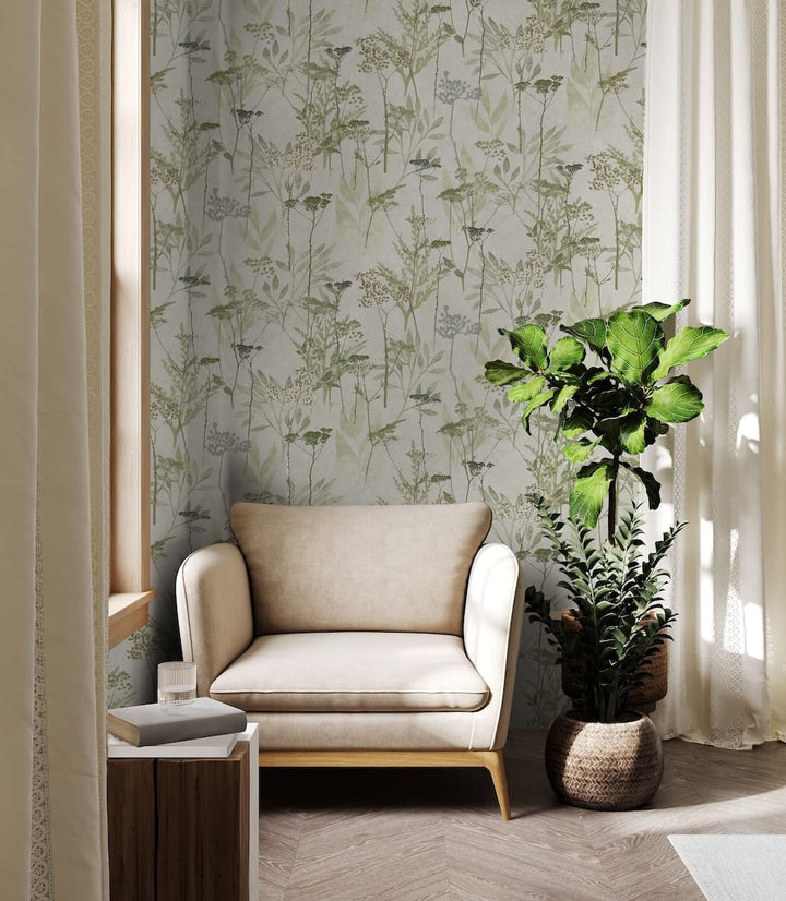 Superfresco Easy Solstice Sage Green Wallpaper