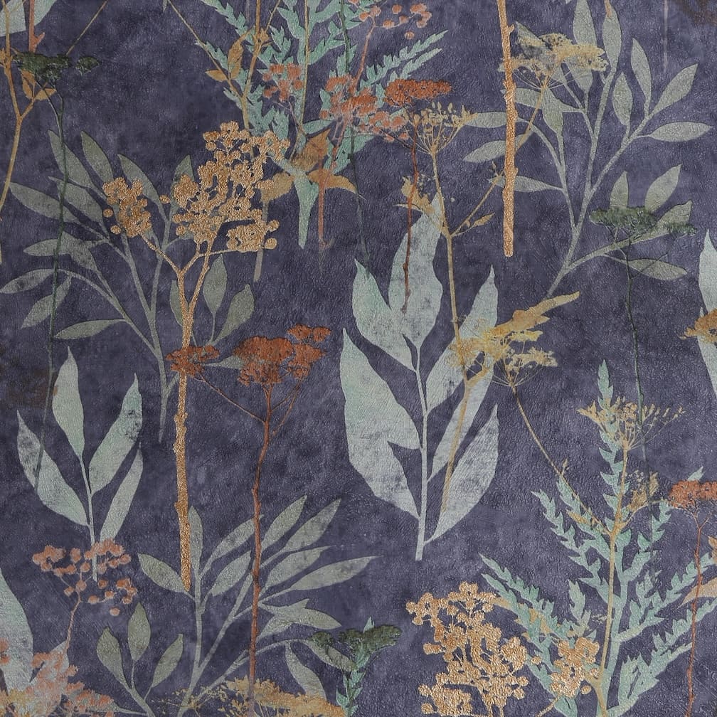 Superfresco Easy Solstice Navy Copper Wallpaper