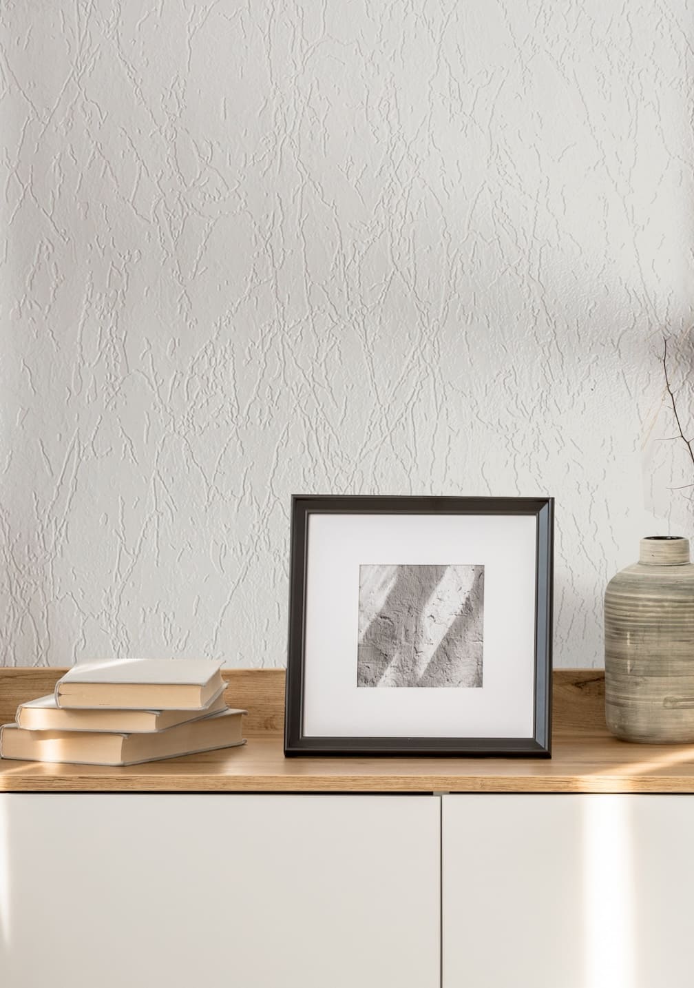 Superfresco White Paintable Concrete Wallpaper