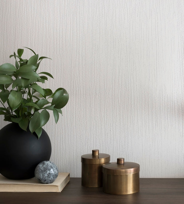 Superfresco White Grasscloth Paintable Wallpaper