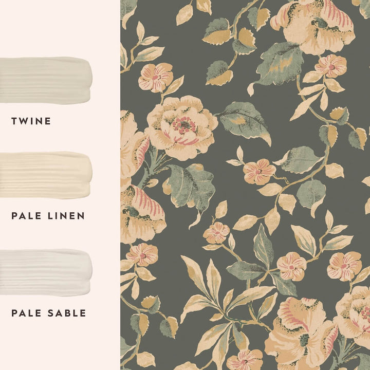 Laura Ashley Aylworth Trail Fern Wallpaper