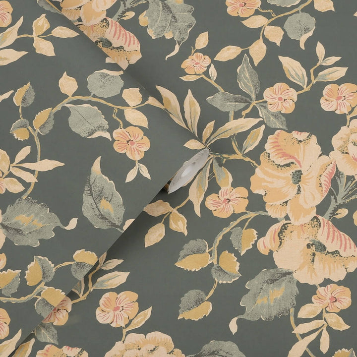 Laura Ashley Aylworth Trail Fern Wallpaper
