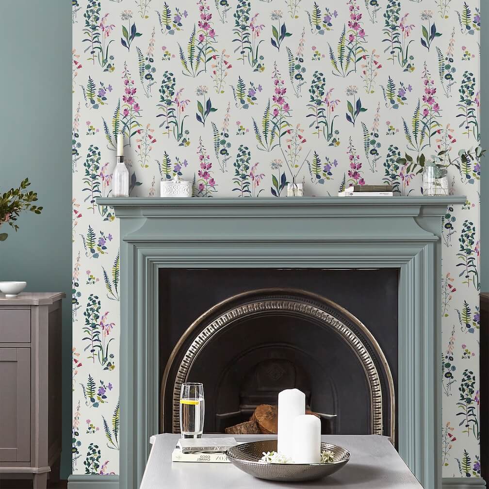 Laura Ashley Meadowville Sprigs Wallpaper
