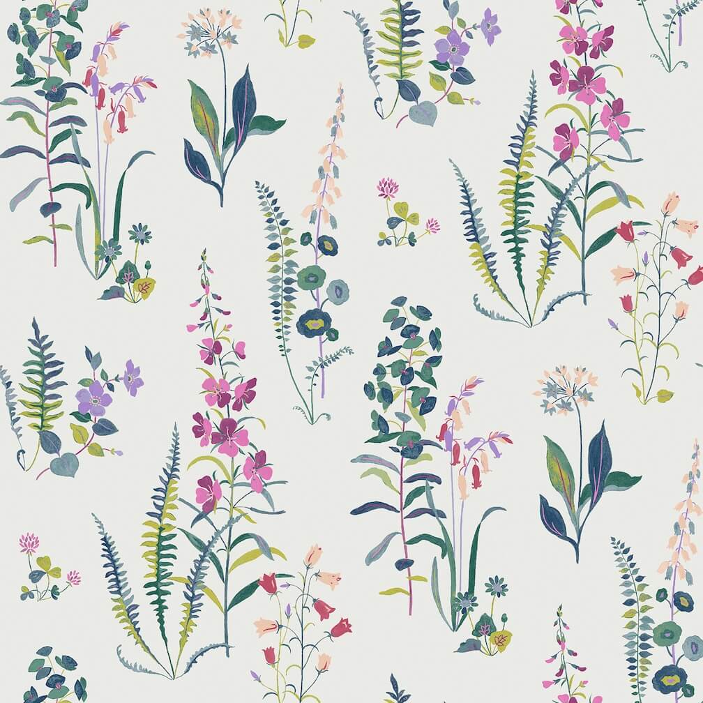 Laura Ashley Meadowville Sprigs Wallpaper