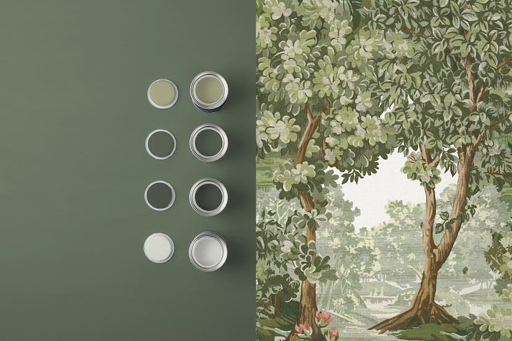 Graham & Brown Bodenham Spring Sage Wallpaper
