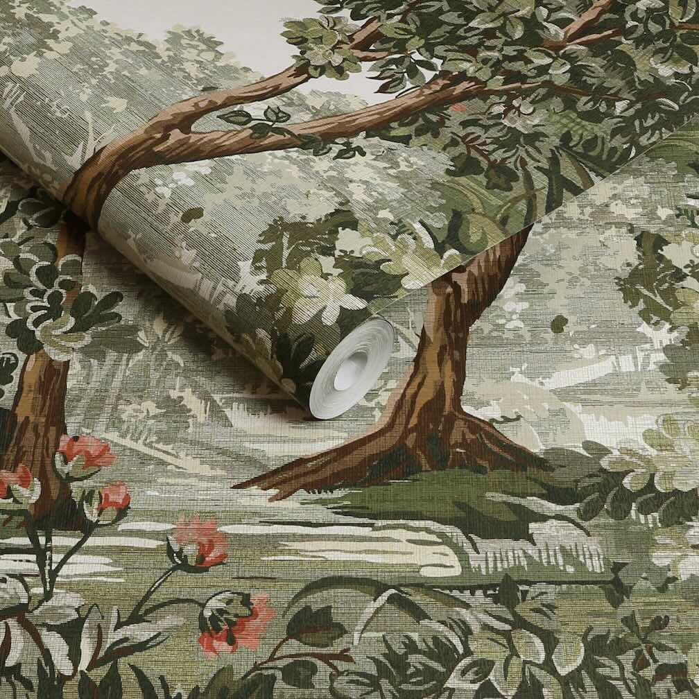 Graham & Brown Bodenham Spring Sage Wallpaper