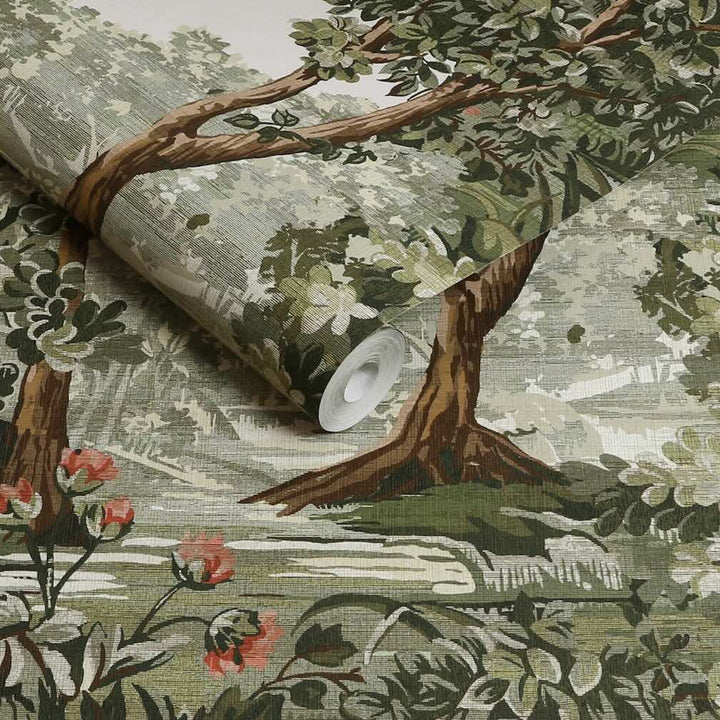 Graham & Brown Bodenham Spring Sage Wallpaper