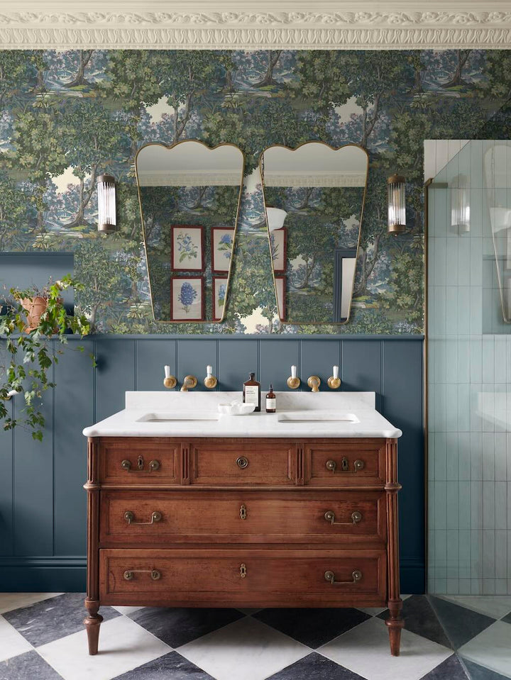 Graham & Brown Bodenham Heritage Green Wallpaper