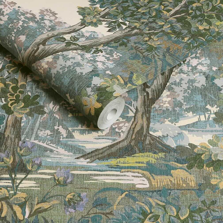 Graham & Brown Bodenham Heritage Green Wallpaper