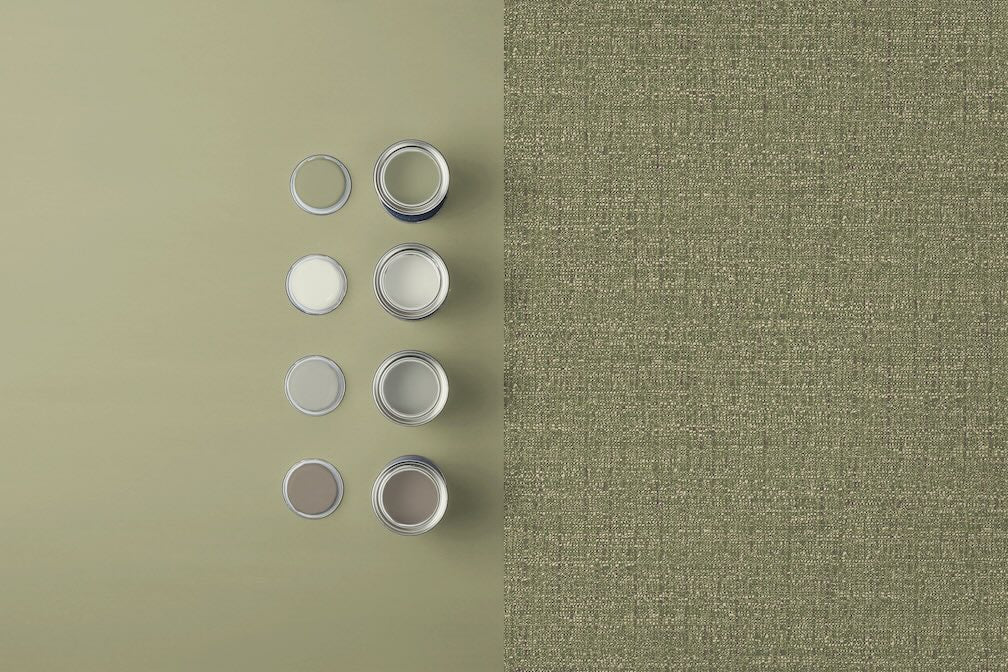Graham & Brown Albion Texture Green Wallpaper
